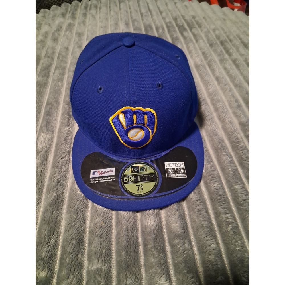 Milwaukee Brewers Limited edition New Era MLB Hat Blue Baseball NWOT